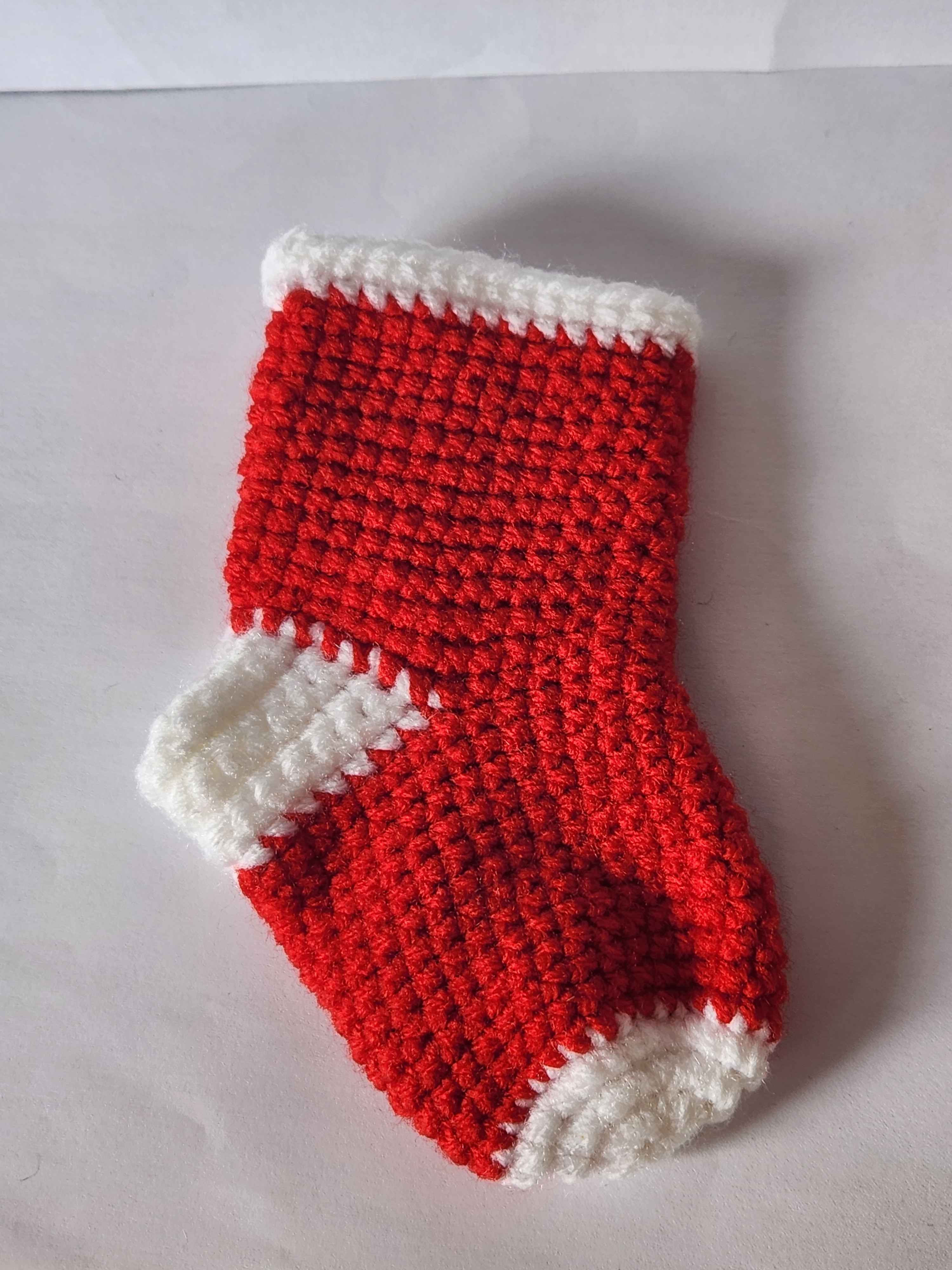 Chaussette de Noël crochet