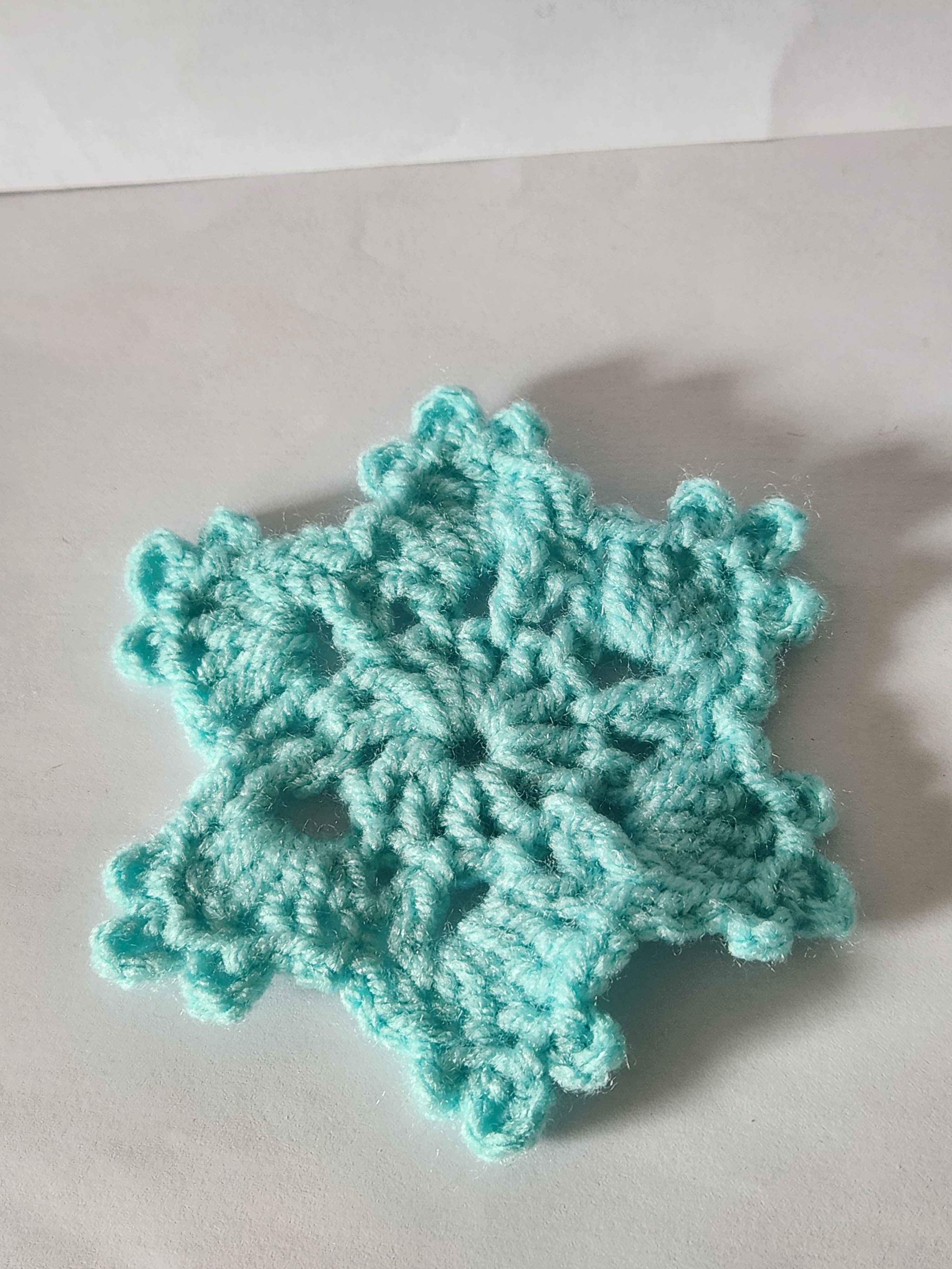 Flocon de neige crochet