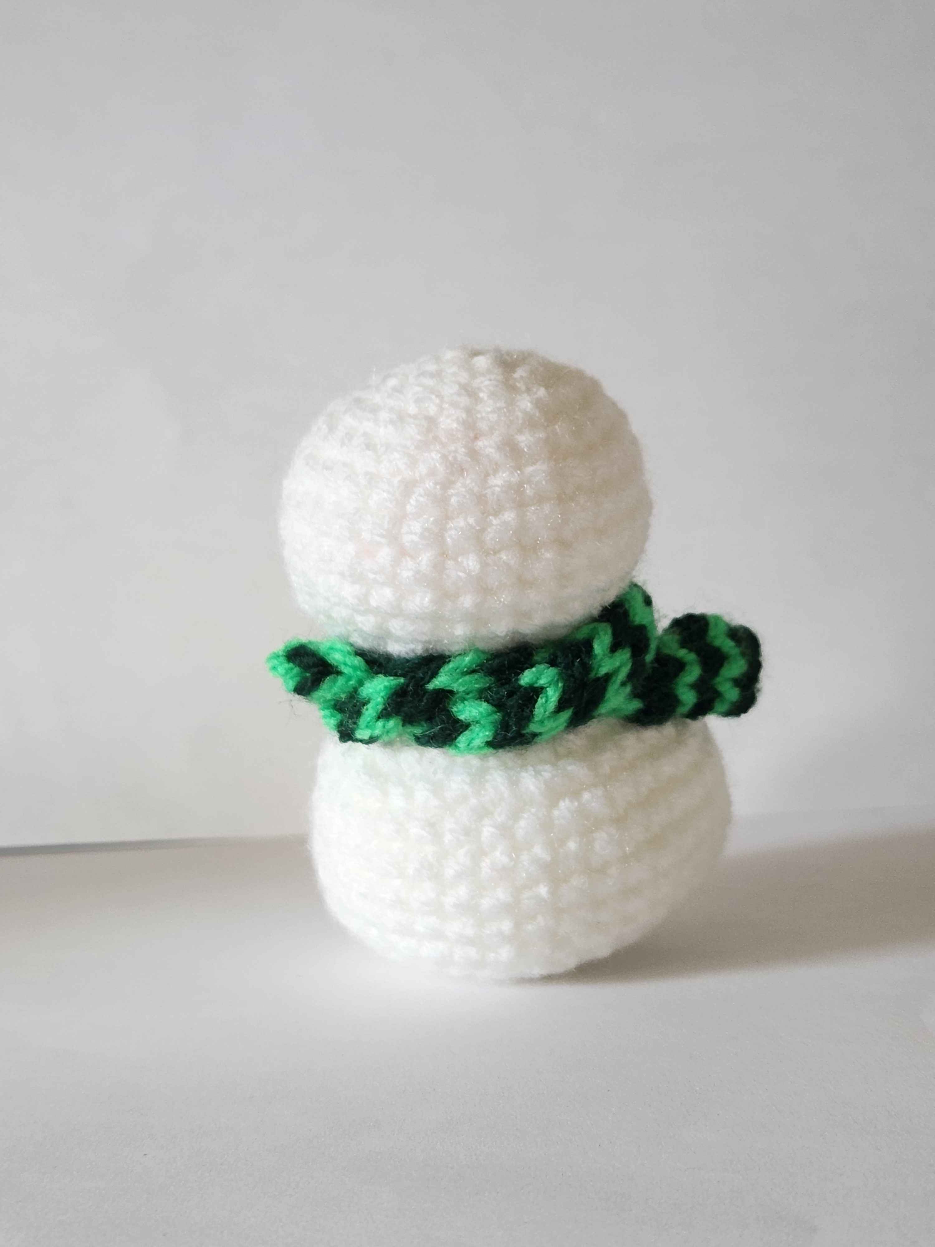 Bonhomme de neige crochet