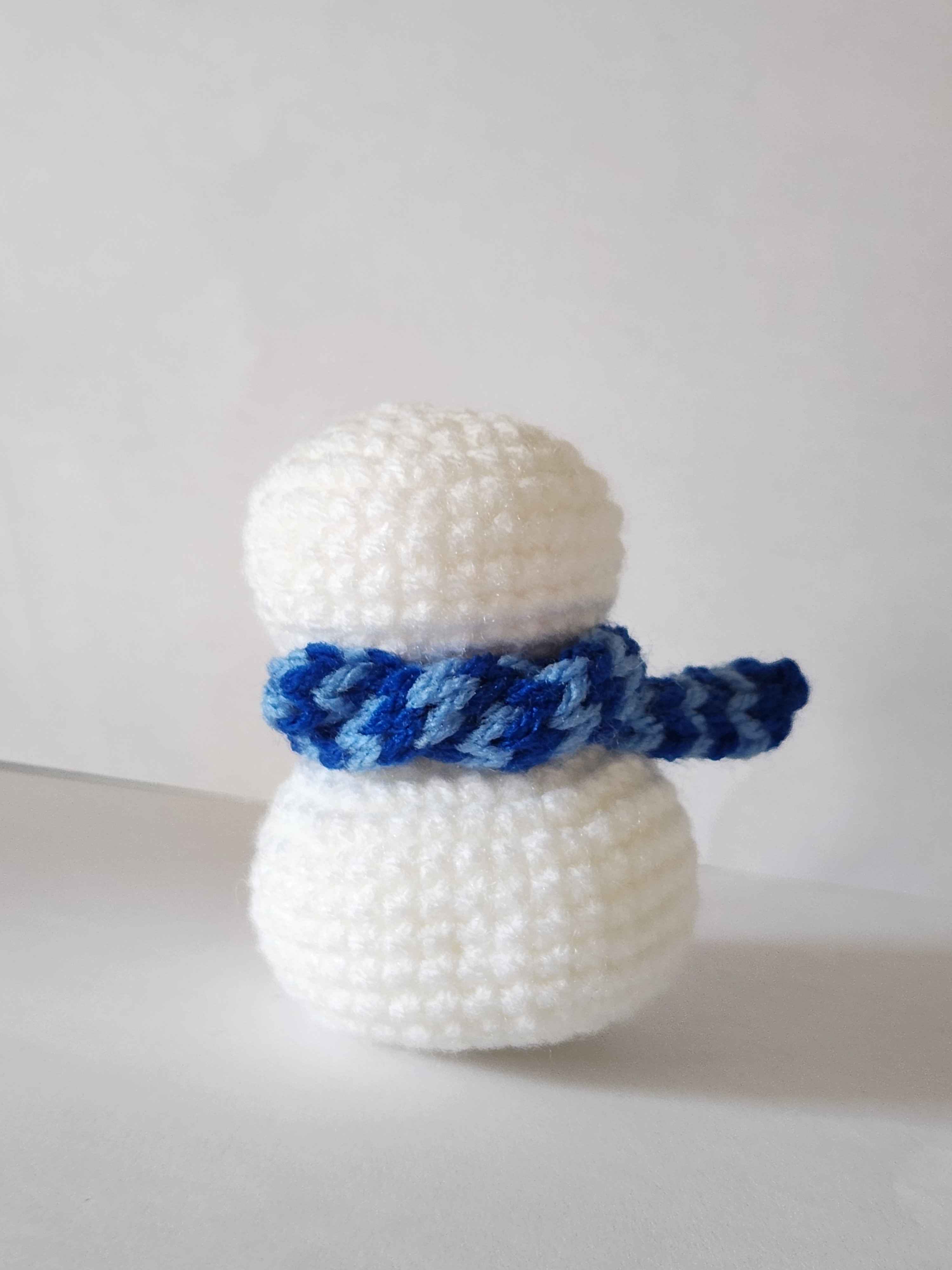 Bonhomme de neige crochet