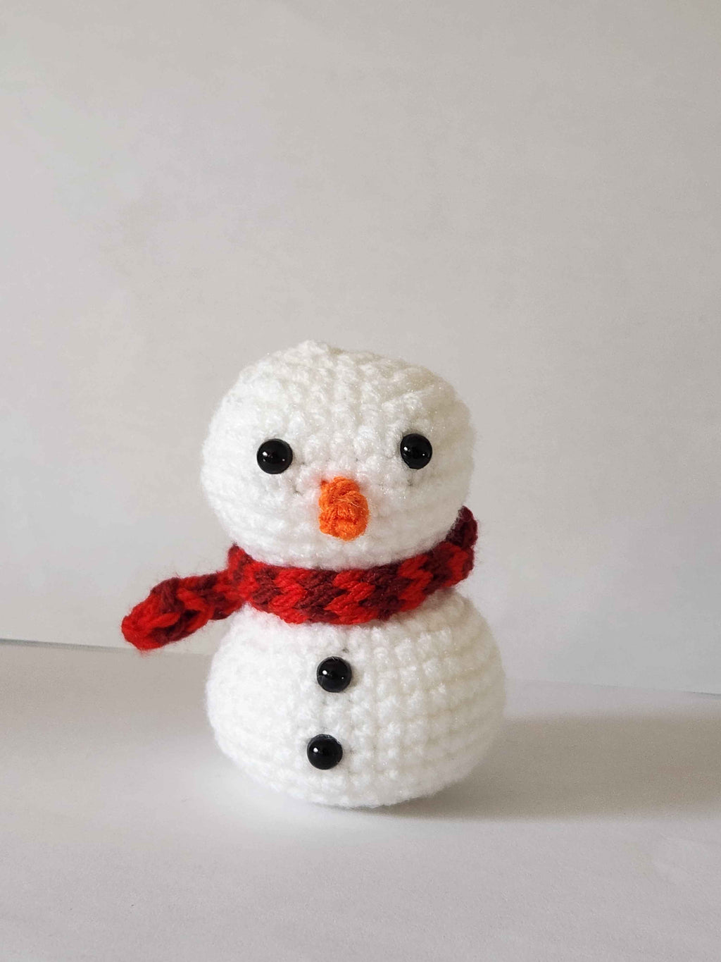 Bonhomme de neige crochet