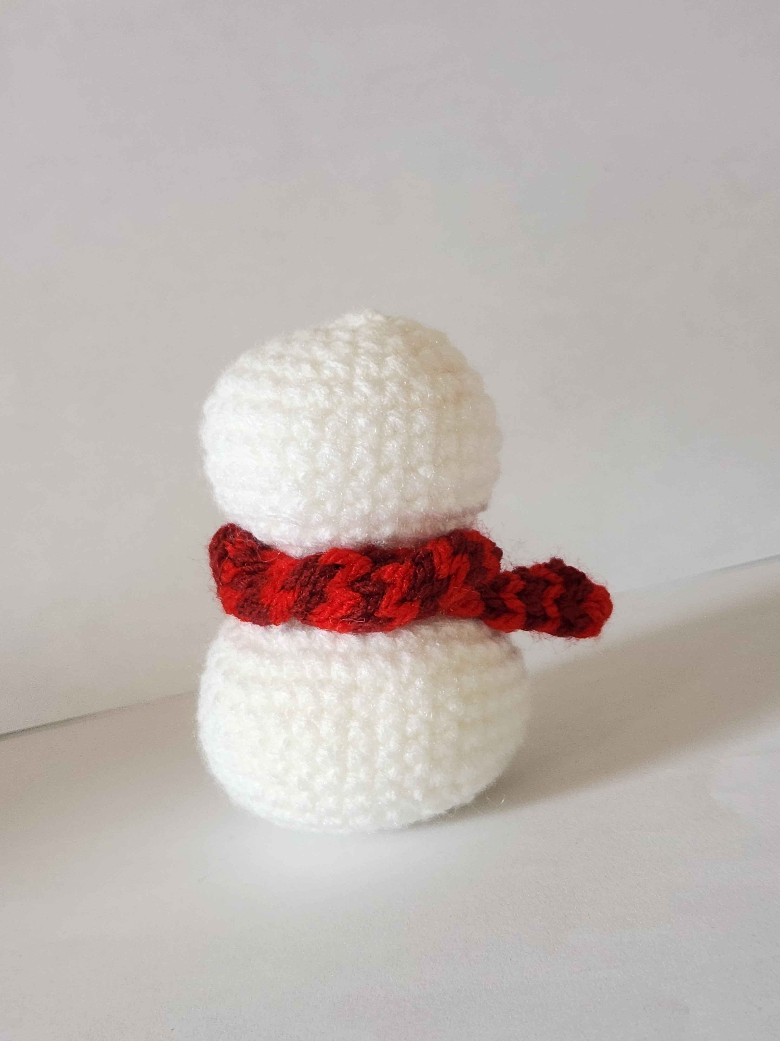 Bonhomme de neige crochet