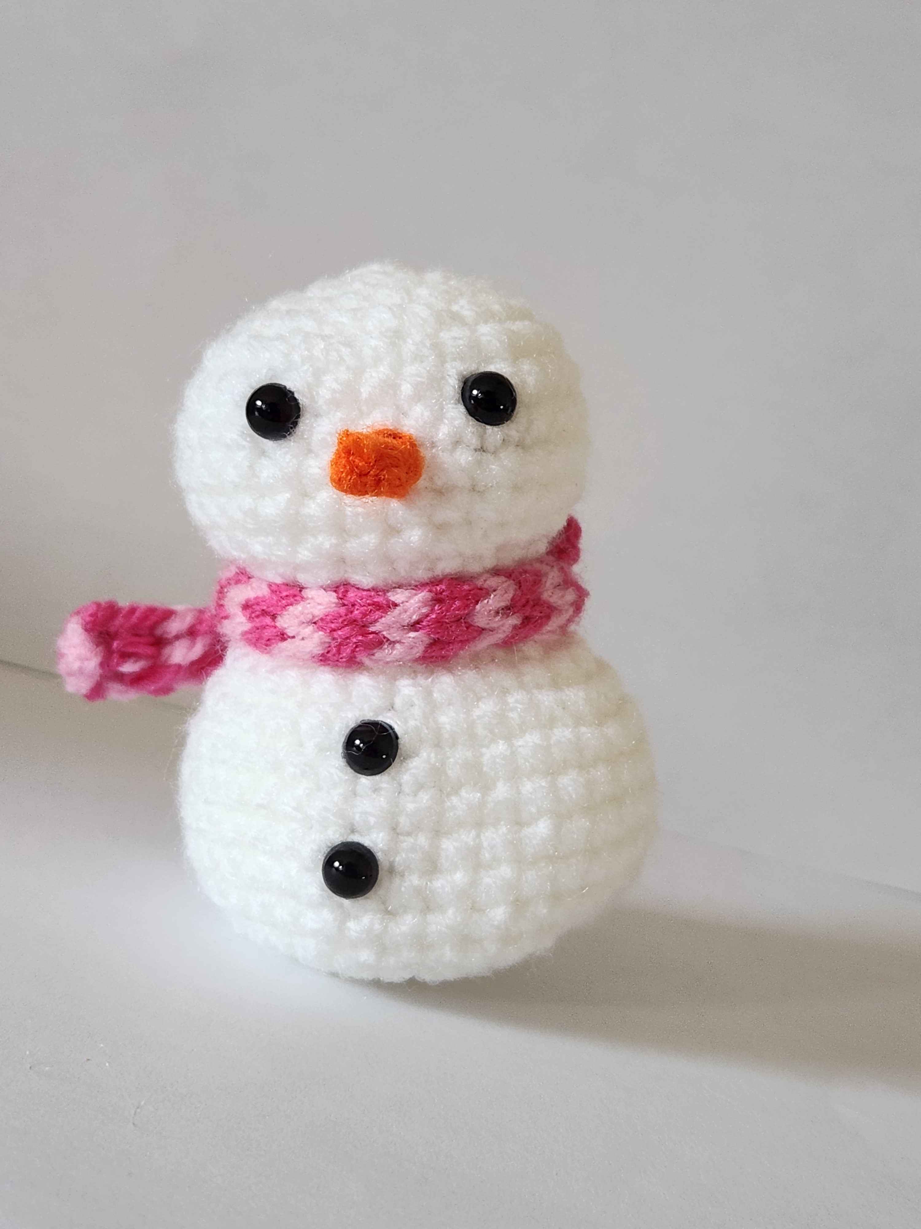 Bonhomme de neige crochet