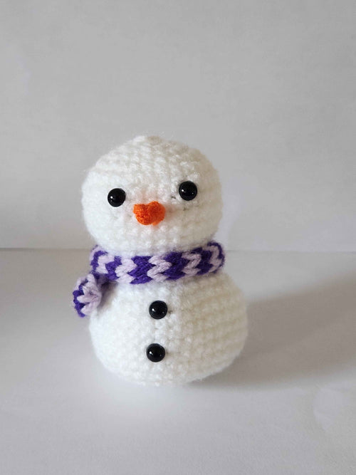 Bonhomme de neige crochet