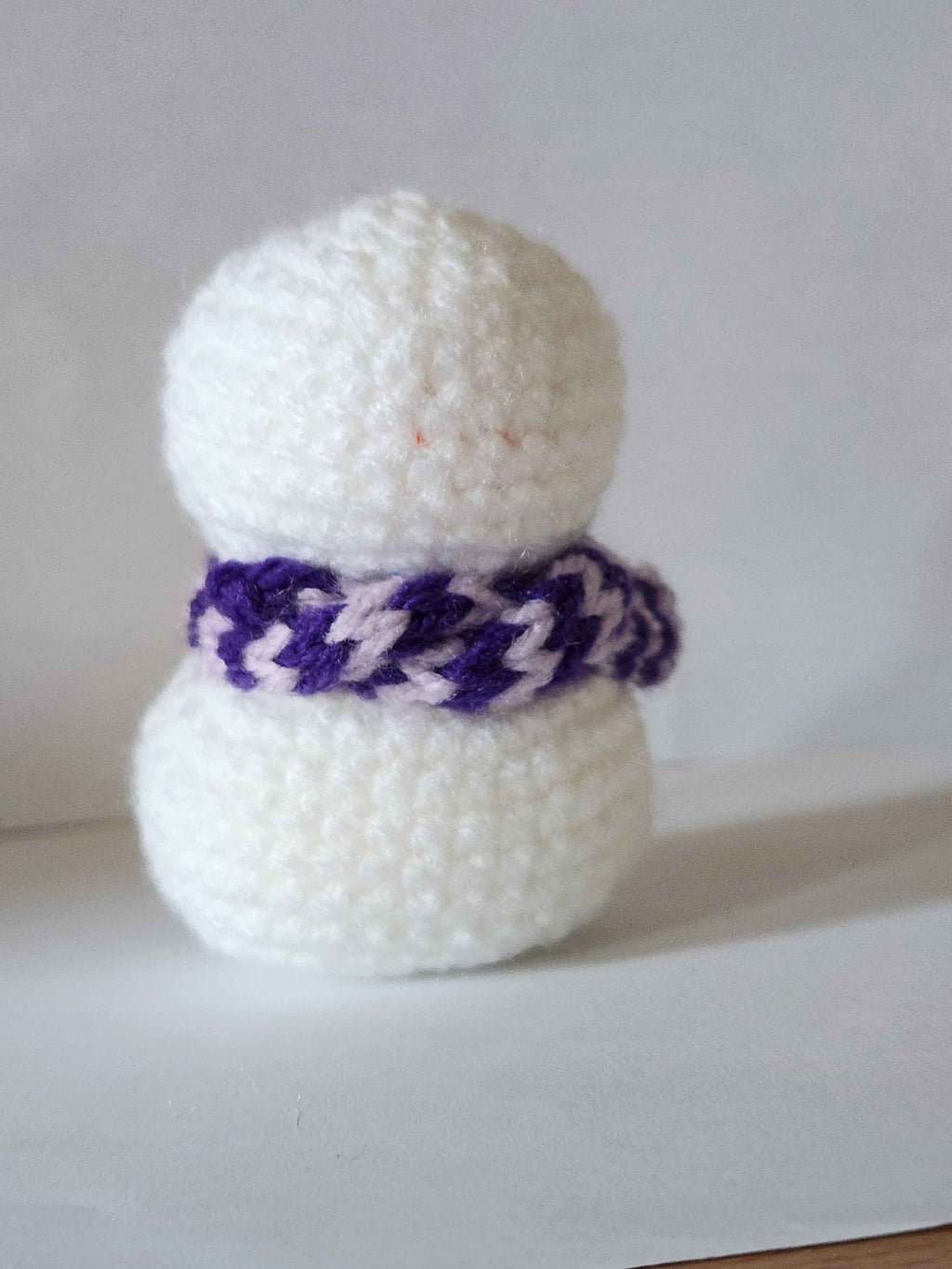 Bonhomme de neige crochet