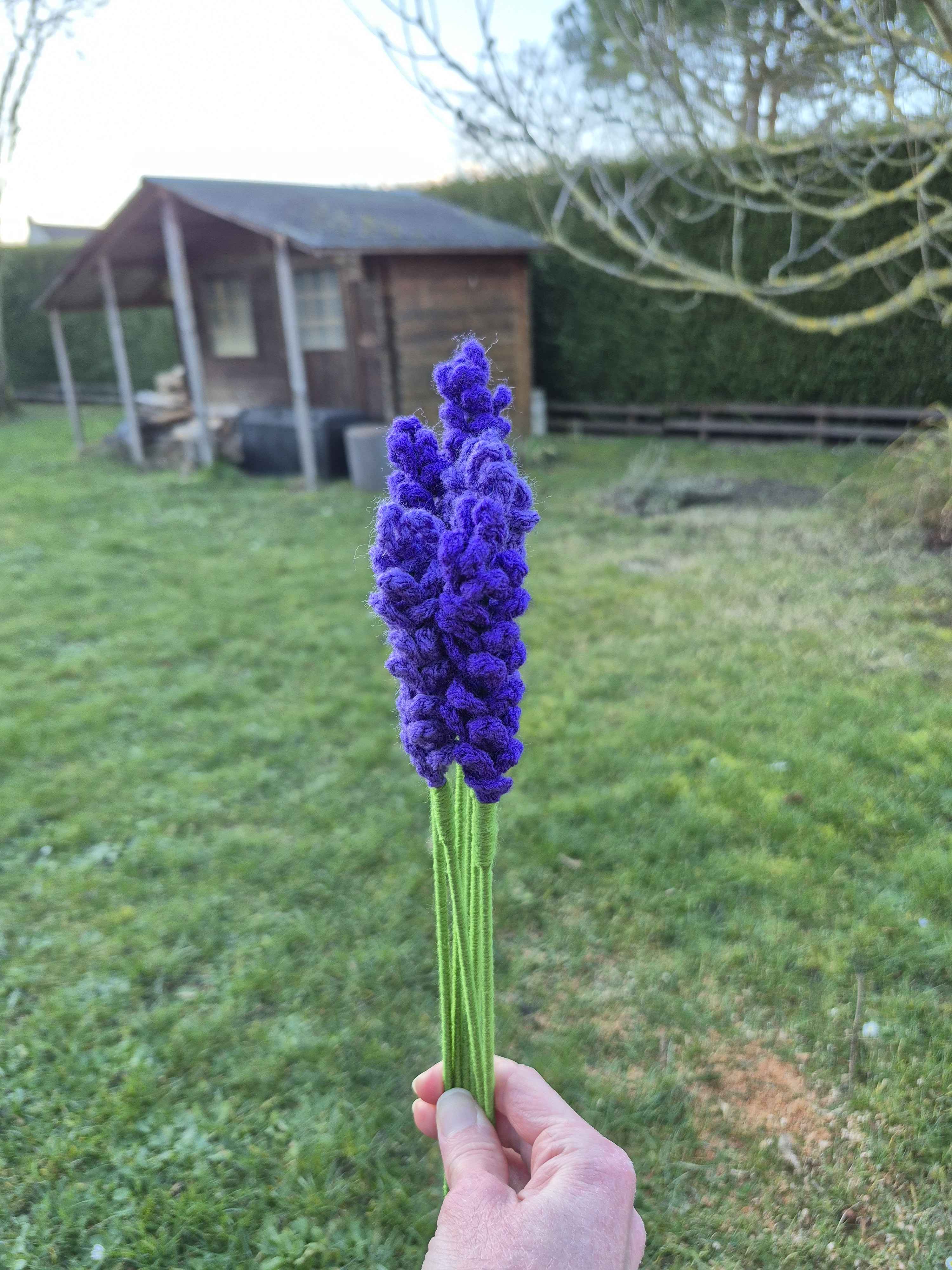 Brin de lavande crochet