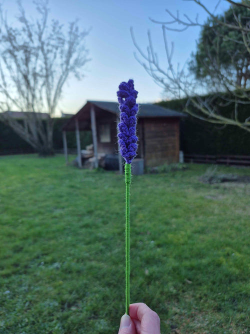 Brin de lavande crochet