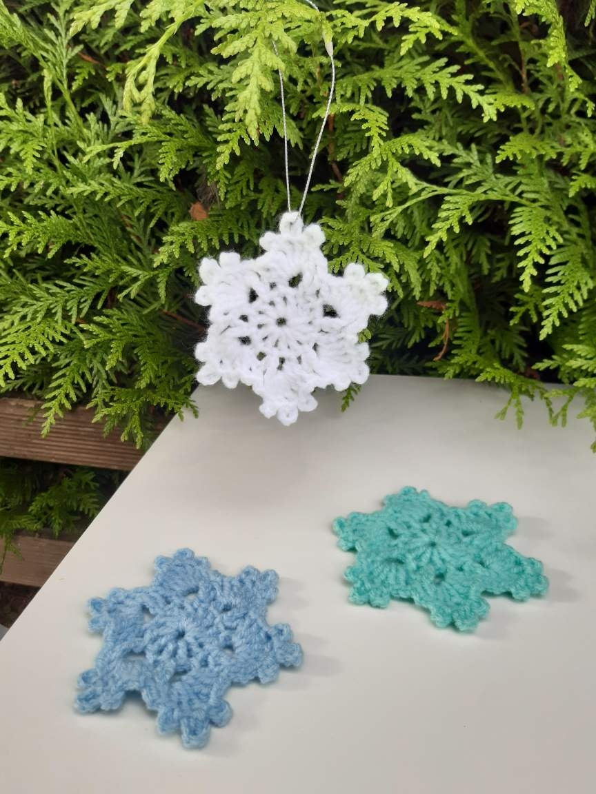 Flocon de neige crochet